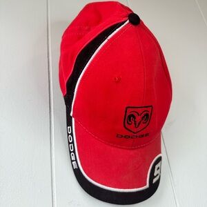 Dodge #9 Red and Black Baseball Cap